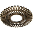 thumbnail image 2 of 34"OD x 12 5/8"ID x 1"P Cornelius Architectural Grade PVC Pierced Ceiling Medallion, Antiqued Bronze, 2 of 10