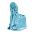 thumbnail image 4 of Paokuoon Chair Cover Removable Chair Cover Protector Satin Skirted Back Self tie Chair Cover for Events, 4 of 7