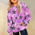 thumbnail image 2 of Gibobby Cute Hoodies for Teen Girls Trendy Preppy Hooded Sweatshirts Oversized Long Sleeve Shirts Gradient Clothes for Girls(Pink,7-8 Years), 2 of 8
