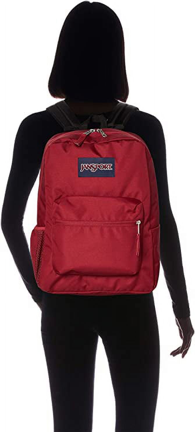 JanSport Cross Town Backpack - Hippie Red/Multi Days