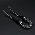 thumbnail image 5 of French Hair Pins for Women Large U Shaped Thick Hair Clips with Hair Fork & Sticks Bun Maker Accessories for French Buns - Big Bow Hairpin + Hyo240921005 Attributes, Barrettes, Back to School,, 5 of 9