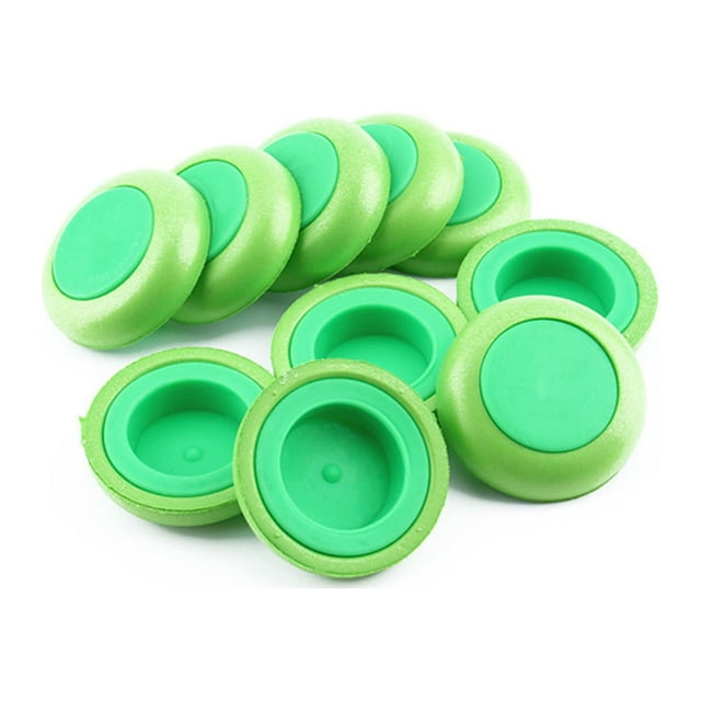 Shooting Disc Refill, Shooting Game Disc Easy Refilling Safe 10Pcs Green for Playing