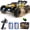 Orange, variant on 1/16 Scale 4WD Brushless RC Truck, 70KM/H Fast Off-Road Monster Truck, Upgraded Metal Drivetrain & 35A ESC, 2 Batteries for 36 Min Playtime, Hobby Grade Remote Control Car for Adults & Kids