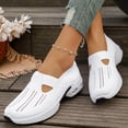 thumbnail image 2 of Orthopedic Shoes for Women, Women Wide Width Breathable Walking Comfortable Slip On Sneakers 37, 2 of 7