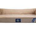 Serta, Large, Quilted Gel Memory Foam Ortho Couch Pet Bed