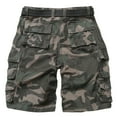 thumbnail image 2 of KOCTHOMY Cotton Cargo Short for Men, Relaxed Fit Camo Outdoor Hiking Work Comfor Casual Shorts with 9 Pockets (No Belt) Camo Size 38, 2 of 7