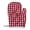 Red, variant on Heat-Resistant Oven Gloves, Dienrx Used for Oven Grilling, Cooking, Baking, Suitable for Kitchen And Microwave Ovens