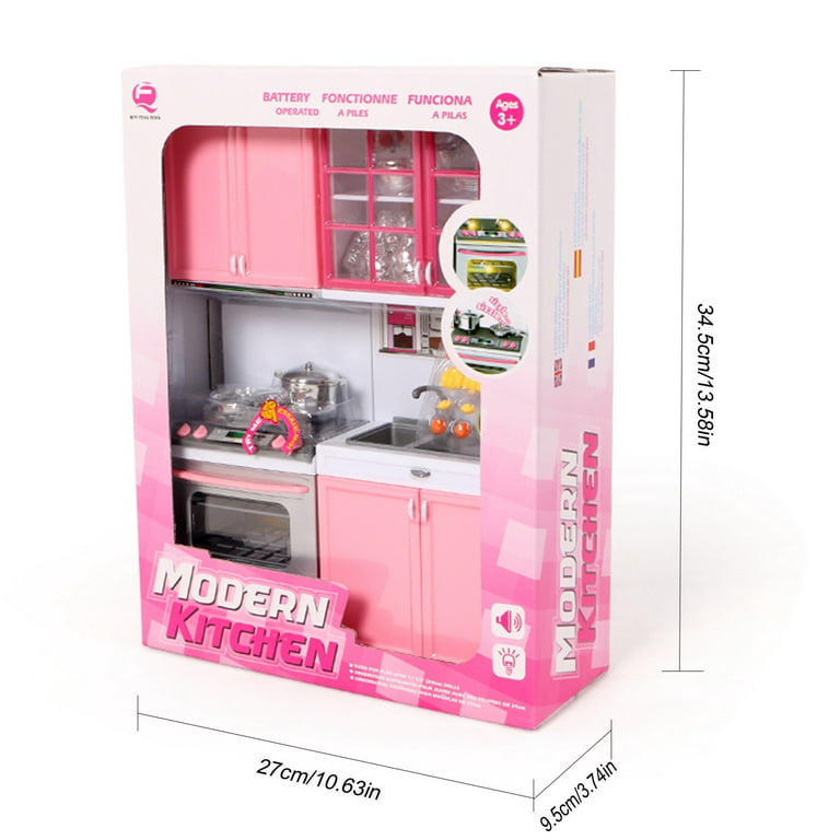 Toys 50% Off Clearance!Tarmeek Kids Kitchen Playset Mini Girls