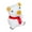 White, variant on Glass Bear Figurine Collectible Art Glass Bear Miniature Statue Llamas Sculpture Ornament for Home Decors