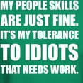 thumbnail image 3 of CafePress - People Skills Idiots T Shirt - Men's Classic Graphic Cotton T-Shirt, 3 of 4