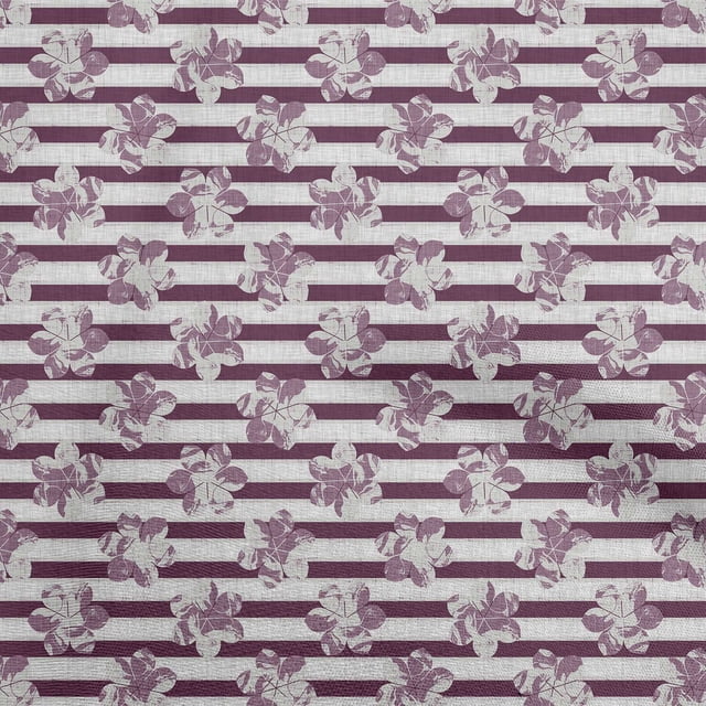 oneOone Georgette Viscose Dark Magenta Fabric Block Craft Projects Decor Fabric Printed By The Yard 42 Inch Wide-I0