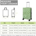 thumbnail image 4 of Stretch Luggage Cover S(18-20in)– Elastic Travel Suitcase Protector with Handle Openings & Bottom Closure, Washable Polyester Spandex Suitcases Cover, Doodle Print, 4 of 5