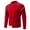 Red(New), variant on PNTUTB Fashion Mens Casual Color-blocked Long Sleeve Knitted Turtleneck Warm Slim Fit Pullover Sweater