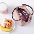 thumbnail image 3 of Bolsa de almuerzo con aislamiento reutilizable, caja de asas más fresca, preparación de comidas para hombres y mujeres, trabajo, picnic o viaje, 3 of 5