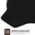 thumbnail image 2 of Black Polyester Fiber 1Pack Mixer Mover Sliding Mat for Stand Mixers and Appliances, 2 of 5