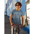 thumbnail image 2 of Morning Checklist Coffee Funny Mens T Shirt Indigo Blue 3X-LG, 2 of 5