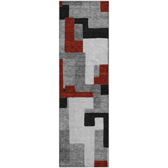 Dalyn Rugs Premium Machine Washable Mayfield AMF955 Gray 2'3" x 7'6" Runner Rug