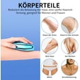 thumbnail image 4 of Borrador de cristal para depilación, herramienta de depilación indolora, el borrador de cristal es adecuado para mujeres y hombres o para la parte posterior de los brazos y las piernas., 4 of 6