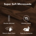 thumbnail image 3 of Sofa Sack Bean Bag Chair, Memory Foam Lounger with Microsuede Cover, Kids, 3 ft, Chocolate, 3 of 9
