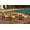 Brown 3, variant on Grade-A Teak Dining Set: 4 Seater 5 Pc: 118" Double Extension Oval Table And 4 Osborne Arm Chairs Outdoor Patio WholesaleTeak #WMDSWVm