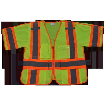 

Petra Roc LVM3-5PB-CB1-REG ANSI 107-Class 3 Breakaway Short Sleeve Shirt & Vest Two Tone Deluxe Regular Fits - Small & Extra Large