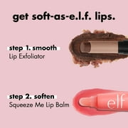 e.l.f. Squeeze Me Lip Balm, Peach, 0.21oz