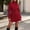 Black, Beige, Red, Wine, Coffee, Dark Gray, Gray, Army Green, Yellow, variant on Women's Pea Coat Wool Coat Stand Collar Single Breasted Button Down Mid-Length Long Sleeve with Pockets Slim Fit Casual Fall Winter Daily Wear Work