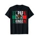 thumbnail image 1 of Camiseta gráfica informal para hombre con estampado "El Papa Más Chingón", ropa de calle cómoda de algodón para hombre, 1 of 6