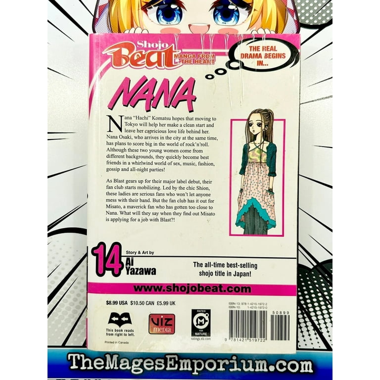 Nana: Nana, Vol. 14 (Series #14) (Paperback) - Walmart.com