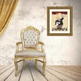 thumbnail image 3 of Brissonnet, Daphne 26x31 Gold Ornate Wood Framed with Double Matting Museum Art Print Titled - The Waiter - Diner, 3 of 4