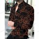 thumbnail image 1 of Camisas hawaianas de manga larga para hombre, camisas de moda, blusas de estilo europeo de lujo, blusas de playa doradas, ropa para hombre, camisas Voion para hombre, 1 of 6