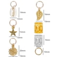 thumbnail image 2 of 80PCS/Set Dreadlocks Beads Metal Cuffs Hair Braid Rings Pendants Braiding Clips Hair Decorations DIY Braids Accessories, 2 of 7