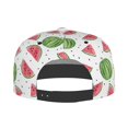 thumbnail image 2 of Kdxio Hand Drawn Watermelon Print Snapback Hat for Men Women,Adjustable Baseball Cap, 2 of 7