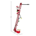 thumbnail image 3 of Mr. Christmas 43 in. Animated Ladder Climbing Black Santa, 3 of 5