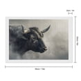 thumbnail image 2 of Diamond Art Kits for Adults, Mystical Bull in FogDiamond Painting Kits for Beginners, Frameless Round 5D Full Drill Diamonds Art Pictures Gem Art Crafts Home Decor Gifts, 2 of 8
