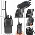 thumbnail image 2 of Baofeng BF-888S Radio Analógica 2 Unidades 5W 400-470MHz Walkie Talkie Negro, 2 of 5