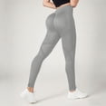 thumbnail image 4 of Women's High Waisted Seamless Butt Lift Leggings Stretch Workout Gym Pants, 4 of 6