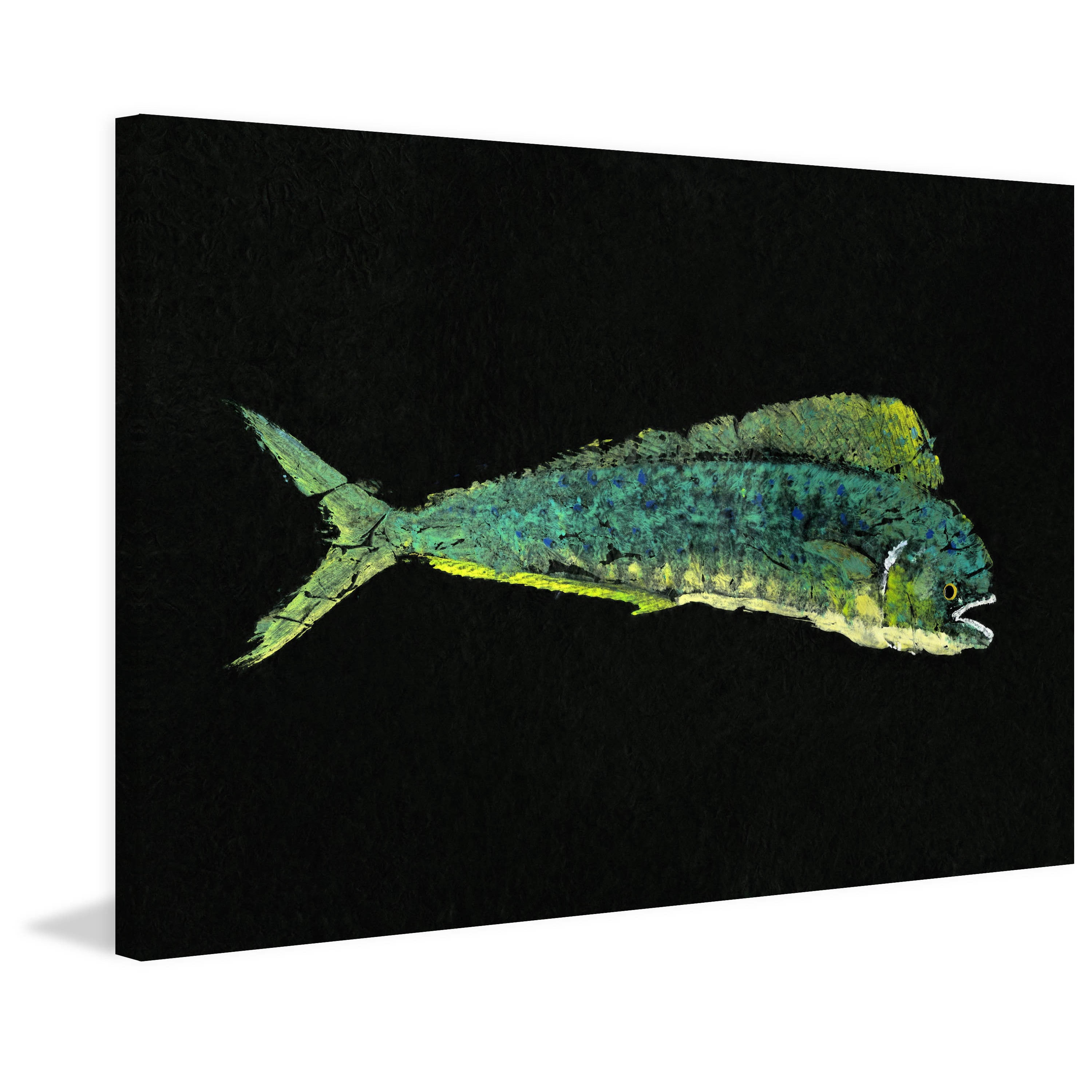 Marmont Hill "Dorado" by Warren Sellers Painting Print on Wrapped Canvas