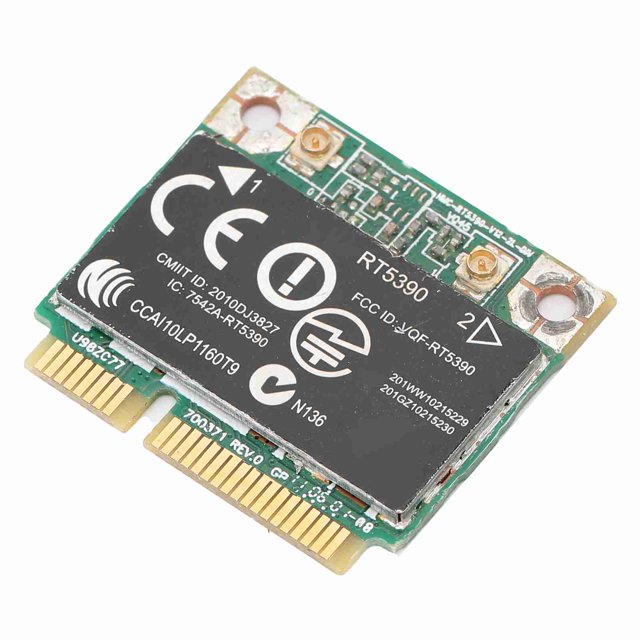 Tarjeta Wifi, Tarjeta de Red Inalámbrica Mini Tamaño Portátil Fuerte Practicabilidad Para Mini PCIe 802.11n