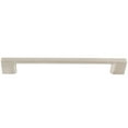 thumbnail image 2 of Jetstream Cabinet Pull, 160 Millimeters, Satin Nickel by Stone Harbor Hardware, 2 of 2