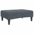 thumbnail image 2 of vidaXL Footstool Ottoman Seating Footrest Home Living Room Furniture Velvet, 2 of 10