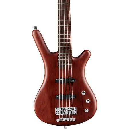 Bass Natural Satin - Warwick German Pro Series Corvette Bubinga Passive 5-String Electric Bass Guitar Natural Satin