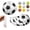 Football, variant on Baseball Fidget Ball Toy for Stress Relief,3D Printed Twist and Turn Sensory Desk Gadget,Party Favors Goodie Bag Stuffers, Classroom Prize,Collectors Gift for Teens & Adults