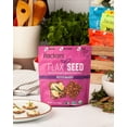 thumbnail image 3 of Flackers Organic Rosemary Flaxseed Crackers, Gluten Free, Non-GMO, Vegan, Keto, 5 Ounce bag, 3 of 5