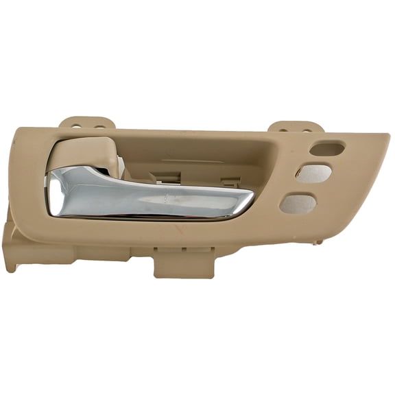 Dorman 79848 Front Driver Side Interior Door Handle for Specific Lexus Models, Chrome Lever; Black Housing