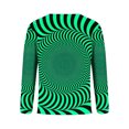 thumbnail image 3 of DDAPJ pyju Big and Tall Henley Shirt for Men 3D Optical Illusion Printed Long Sleeve 4 Button T Shirts Funny Tunnel Graphic Tees Fall Casual Stylish Tops Green XXXXL, 3 of 5