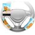 thumbnail image 1 of EREHome Beach Flip Flops Steering Wheel Cover Hook and Loop Covers For Car Size 10x16cm 2 PCS, 1 of 2