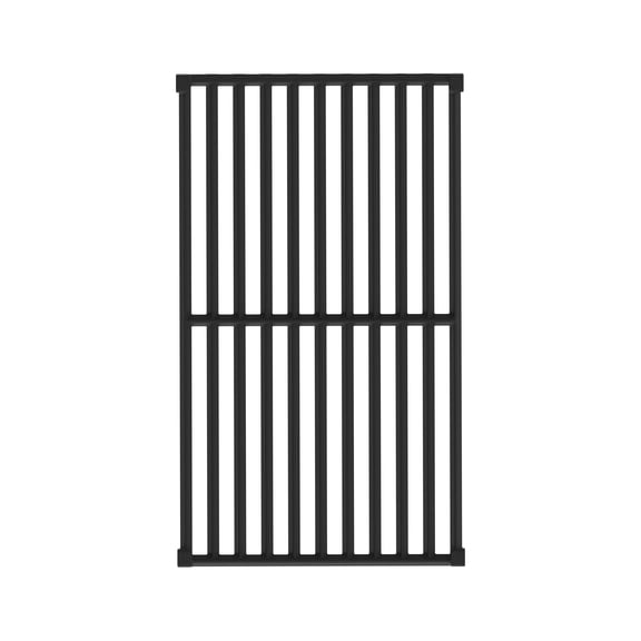 Monument Grills Rectangle Porcelain-Coated Cast Iron Grilling Grate, 16.3 in. x 9.5 in.