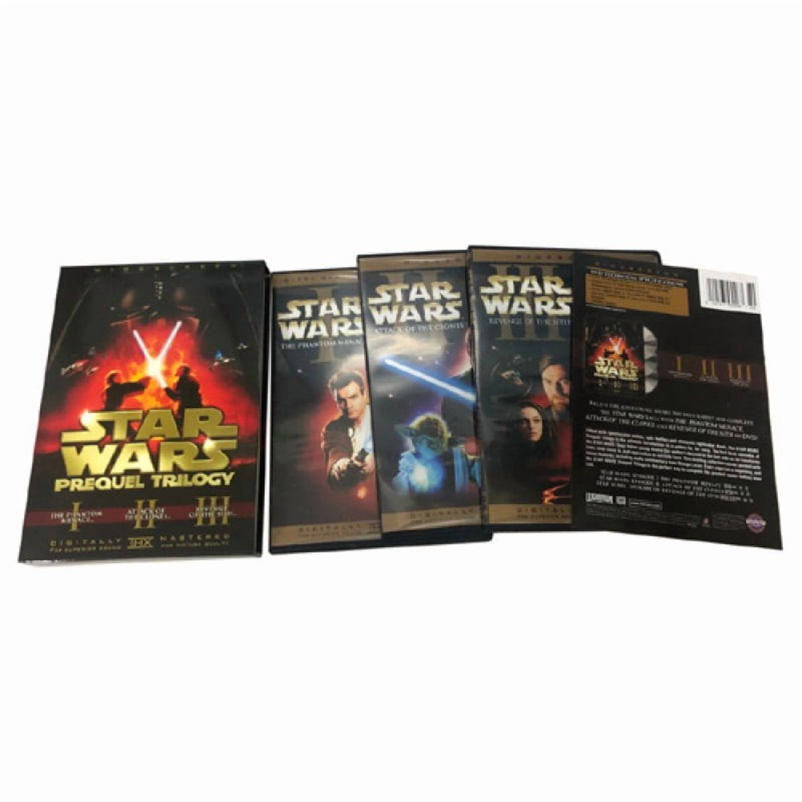 Star Wars Prequel Trilogy (Widescreen Edition) (DVD) - Walmart.com