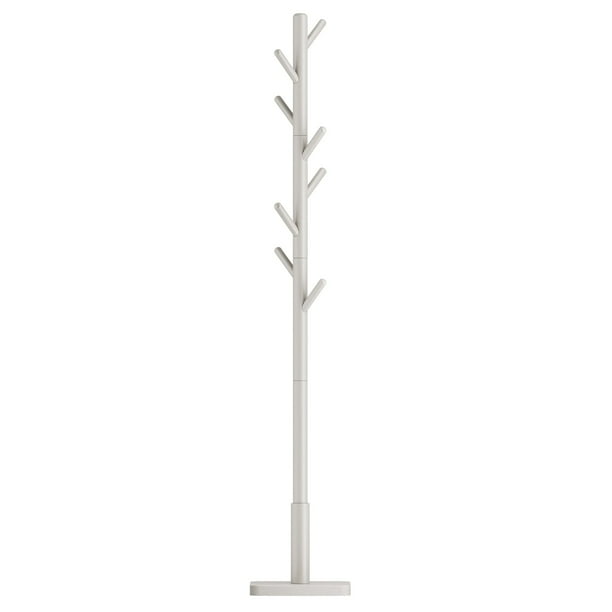 Perchero VASAGLE de madera maciza con 8 ganchos
